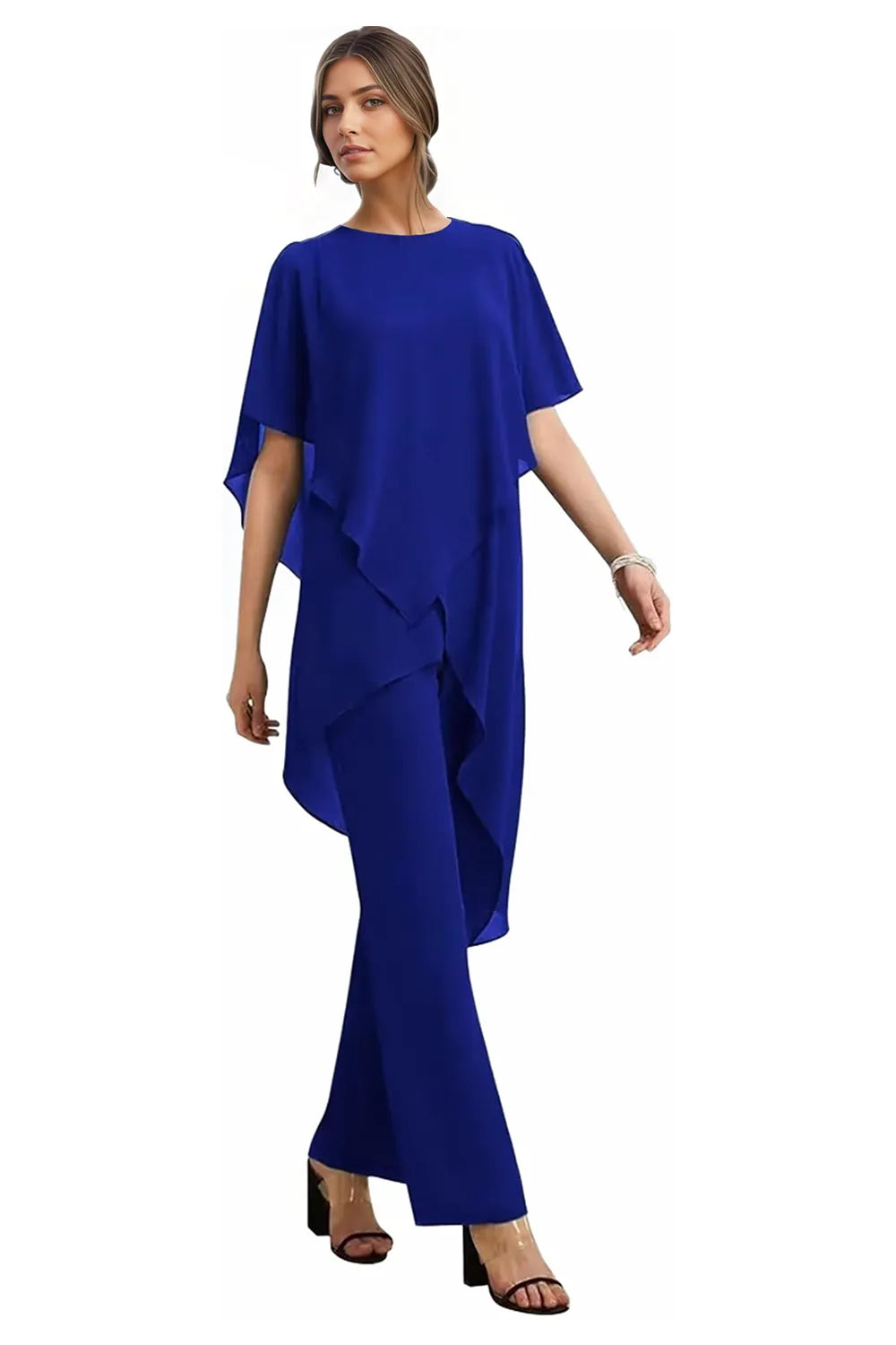 Maria – Elegant chiffon 2-delige set